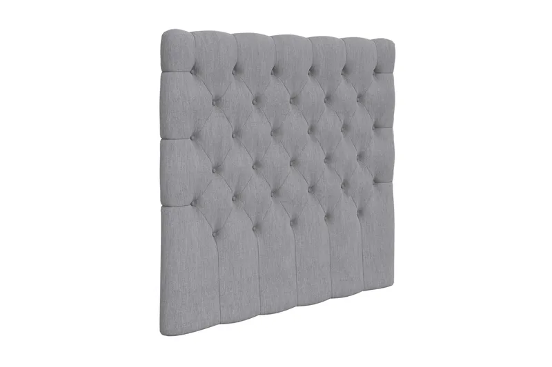 Hilton Lyx/Superior Lyx Sänggavel 120 cm Djuphäftad - Ljusgrå - Möbler - Säng - Sängtillbehör & sänggavel - Sänggavlar & huvudgavlar