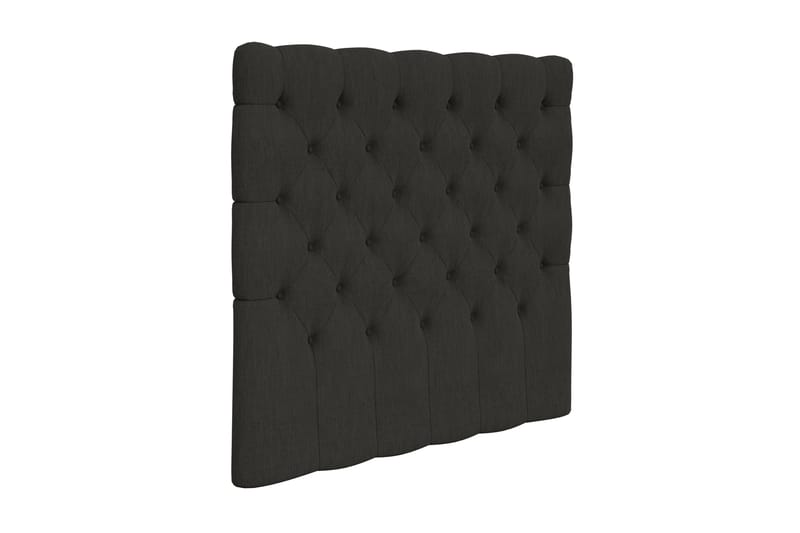 Hilton Lyx/Superior Lyx Sänggavel 140 cm Djuphäftad - Svart - Möbler - Säng - Sängtillbehör & sänggavel - Sänggavlar & huvudgavlar