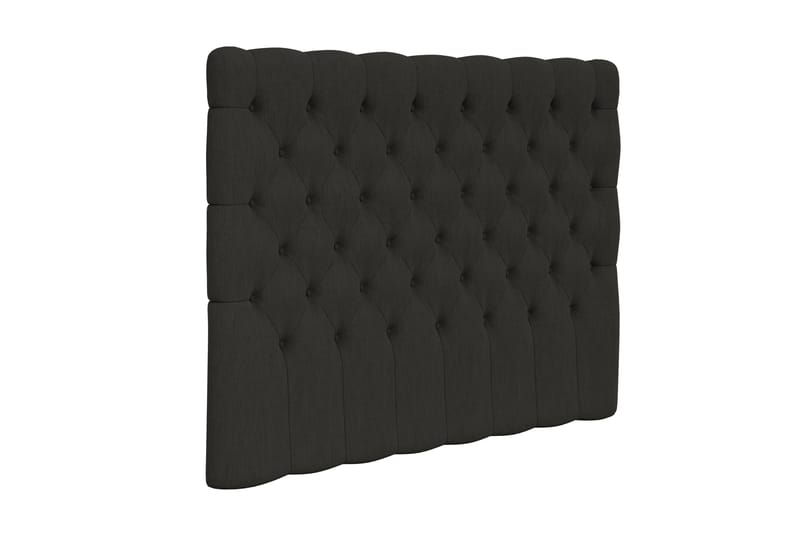 Hilton Lyx/Superior Lyx Sänggavel 160 cm Djuphäftad - Svart - Möbler - Säng - S�ängtillbehör & sänggavel - Sänggavlar & huvudgavlar