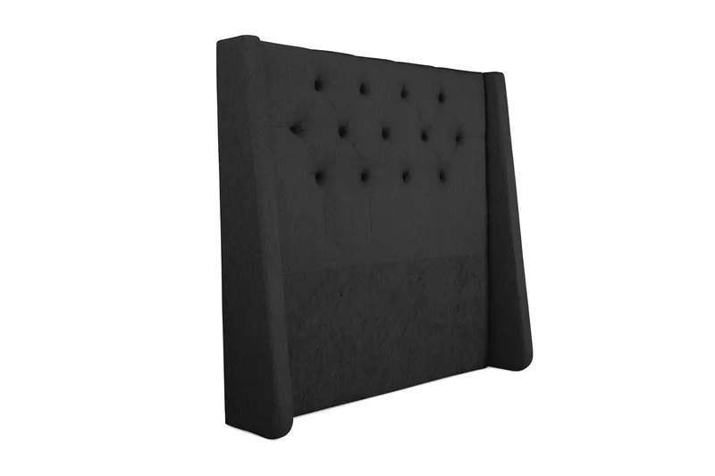 Imperia Sänggavel 140 cm - Svart - Möbler - Säng - Sängtillbehör & sänggavel - Sänggavlar & huvudgavlar