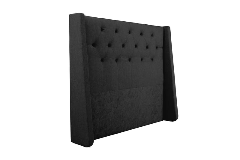 Imperia Sänggavel 160 cm - Svart - Möbler - Säng - Sängtillbehör & sänggavel - Sänggavlar & huvudgavlar