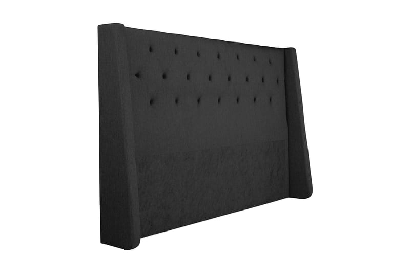 Imperia Sänggavel 210 cm - Svart - Möbler - Säng - Sängtillbehör & sänggavel - Sänggavlar & huvudgavlar