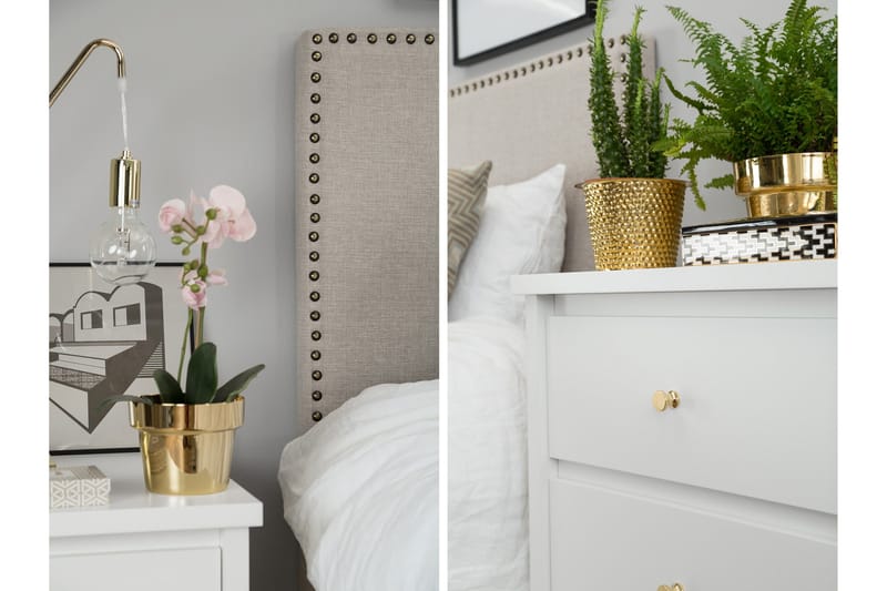 Jolie Sänggavel 165 cm - Beige - Möbler - Säng - Sängtillbehör & sänggavel - Sänggavlar & huvudgavlar