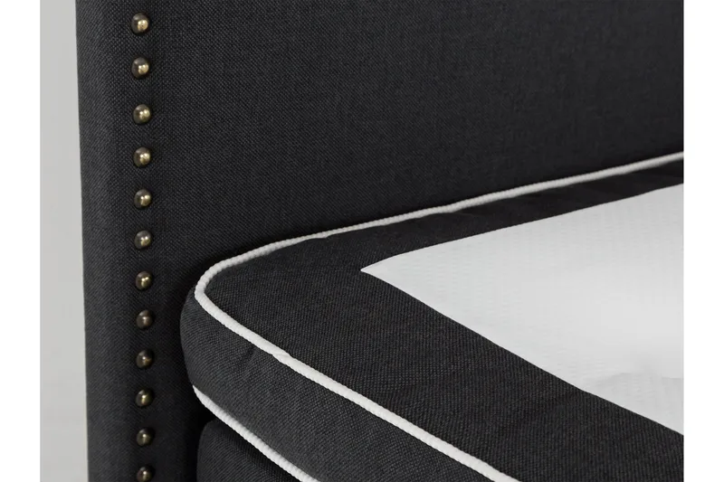 Jolie Sänggavel 185 cm Låg - Svart - Möbler - Säng - Sängtillbehör & sänggavel - Sänggavlar & huvudgavlar