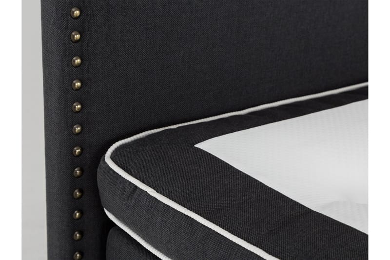 Jolie Sänggavel 185 cm Låg - Svart - Möbler - Säng - Sängtillbehör & sänggavel - Sänggavlar & huvudgavlar