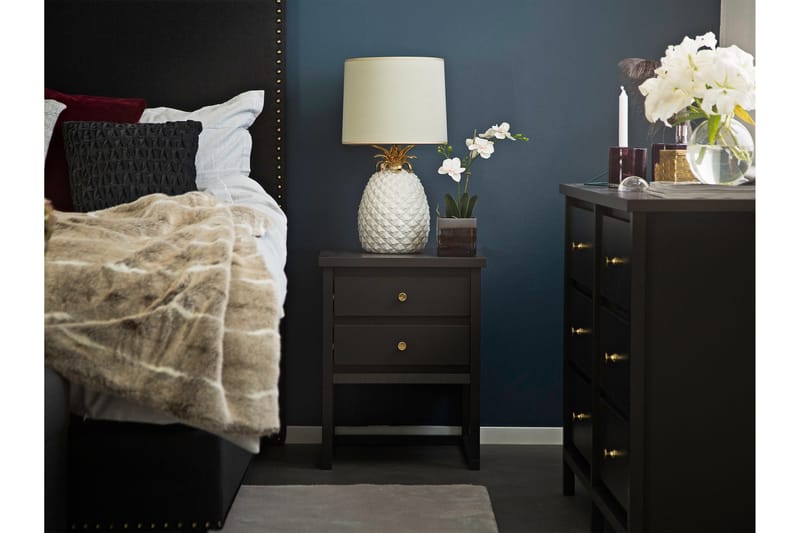 Jolie Sänggavel 185 cm Låg - Svart - Möbler - Säng - Sängtillbehör & sänggavel - Sänggavlar & huvudgavlar