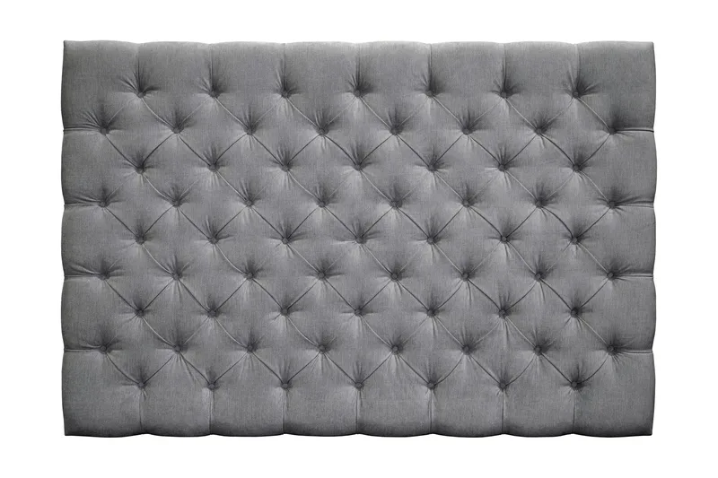 Joluma Sänggavel 180 Knappar - Grå - Möbler - Säng - Sängtillbehör & sänggavel - Sänggavlar & huvudgavlar