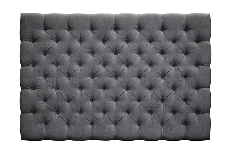 Joluma Sänggavel 180 Knappar - Mörkgrå - Möbler - Säng - Sängtillbehör & sänggavel - Sänggavlar & huvudgavlar