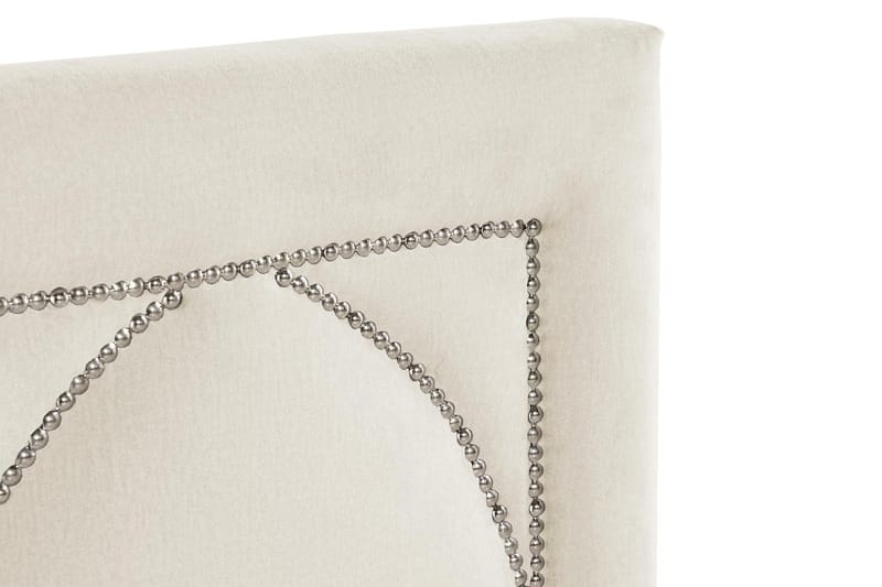 Leva Sänggavel 120cm - Beige/Sammet - Möbler - Säng - Sängtillbehör & sänggavel - Sänggavlar & huvudgavlar