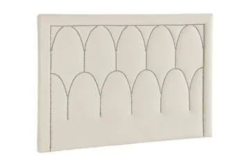 Leva Sänggavel 180cm - Beige/Sammet - Möbler - Säng - Sängtillbehör & sänggavel - Sänggavlar & huvudgavlar
