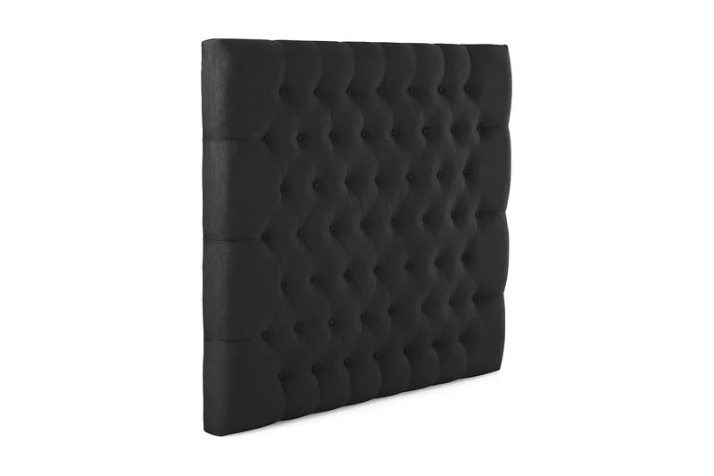 Lucky Diamant Sänggavel 120 cm - Svart/Grå - Möbler - Säng - Sängtillbehör & sänggavel - Sänggavlar & huvudgavlar