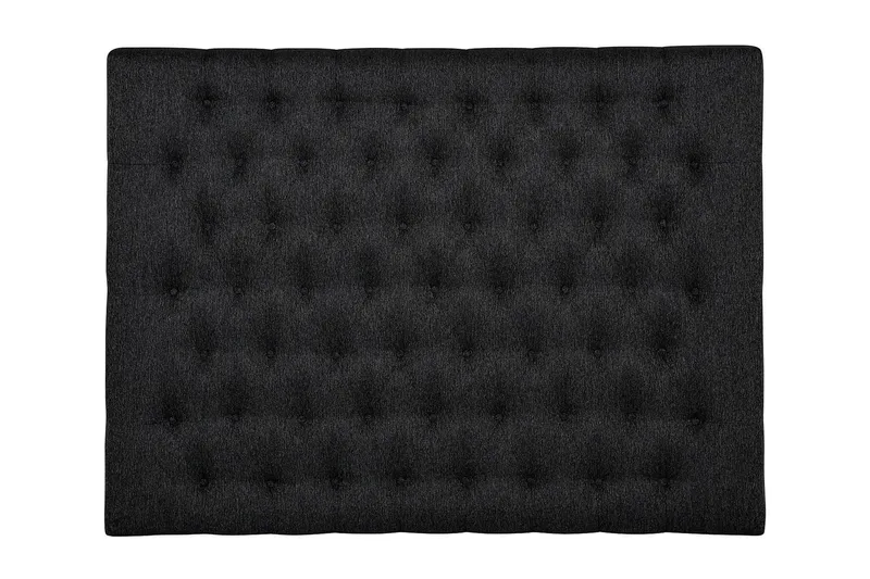 Lucky Diamant Sänggavel 160 cm - Svart/Grå - Möbler - Säng - Sängtillbehör & sänggavel - Sänggavlar & huvudgavlar