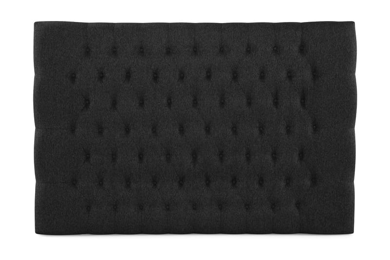 Lucky Diamant Sänggavel 180 cm, Svart/Grå