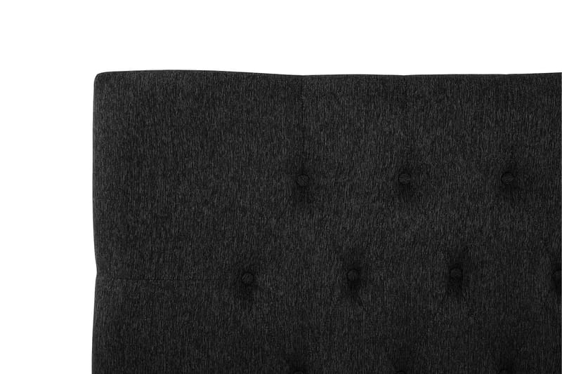 Lucky Diamant Sänggavel 180 cm - Svart/Grå - Möbler - Säng - Sängtillbehör & sänggavel - Sänggavlar & huvudgavlar