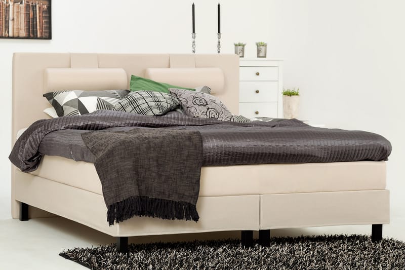 Lucky Sänggavel Slät 150 cm - Beige - Möbler - Säng - Sängtillbehör & sänggavel - Sänggavlar & huvudgavlar