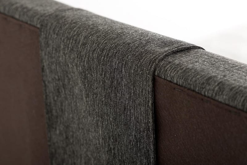 Lucky Sänggavel Slät 150 cm - Svart/Grå - Möbler - Säng - Sängtillbehör & sänggavel - Sänggavlar & huvudgavlar