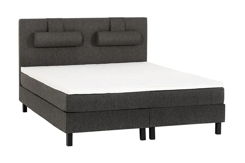 Lucky Sänggavel Slät 160 cm - Svart/Grå - Möbler - Säng - Sängtillbehör & sänggavel - Sänggavlar & huvudgavlar