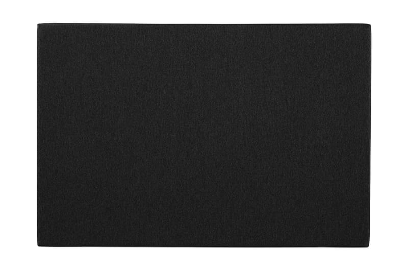 Lucky Sänggavel Slät 180 cm, Svart/Grå