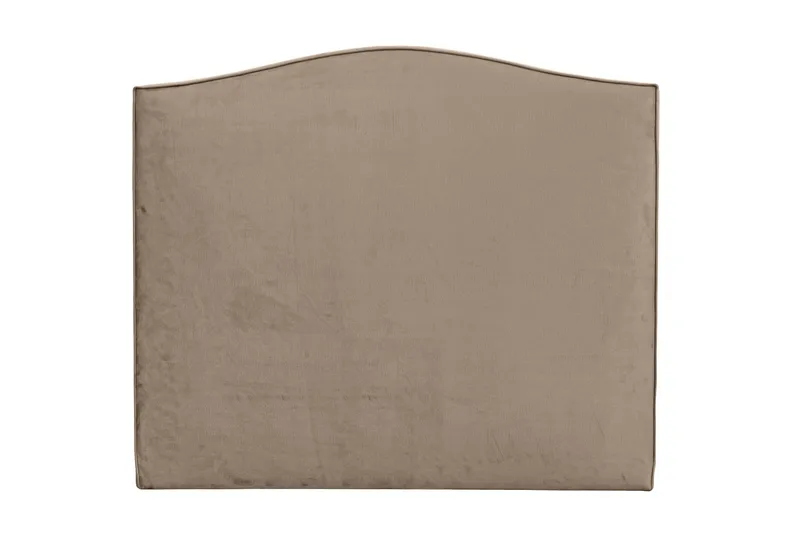Malta Sänggavel 160 cm - Beige/Sammet - Möbler - Säng - Sängtillbehör & sänggavel - Sänggavlar & huvudgavlar