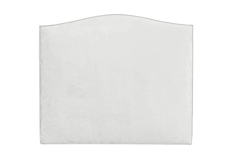 Malta Sänggavel 180 cm - Vit/Sammet - Möbler - Säng - Sängtillbehör & sänggavel - Sänggavlar & huvudgavlar