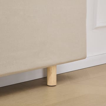 Sänggavel med nackkuddar 160 x 125 cm - Beige - Beige - Möbler - Säng - Sängtillbehör & sänggavel - Sänggavlar & huvudgavlar