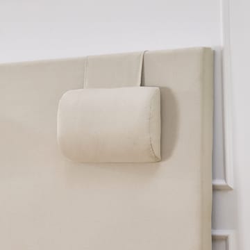 Sänggavel med nackkuddar 160 x 125 cm - Beige - Beige - Möbler - Säng - Sängtillbehör & sänggavel - Sänggavlar & huvudgavlar