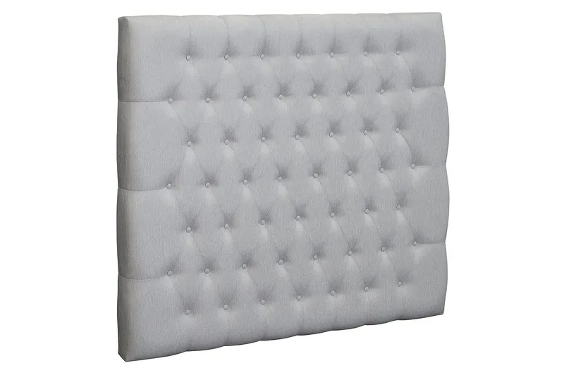 Meja Diamant Sänggavel 120x120 - Ljusgrå - Möbler - Säng - Sängtillbehör & sänggavel - Sänggavlar & huvudgavlar