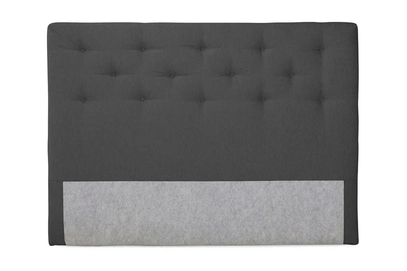 Nice Deluxe Sänggavel 140 cm - Mörkgrå - Möbler - Säng - Sängtillbehör & sänggavel - Sänggavlar & huvudgavlar