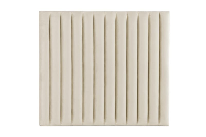 Rakel Sänggavel 120cm - Beige/Sammet - Möbler - Säng - Sängtillbehör & sänggavel - Sänggavlar & huvudgavlar