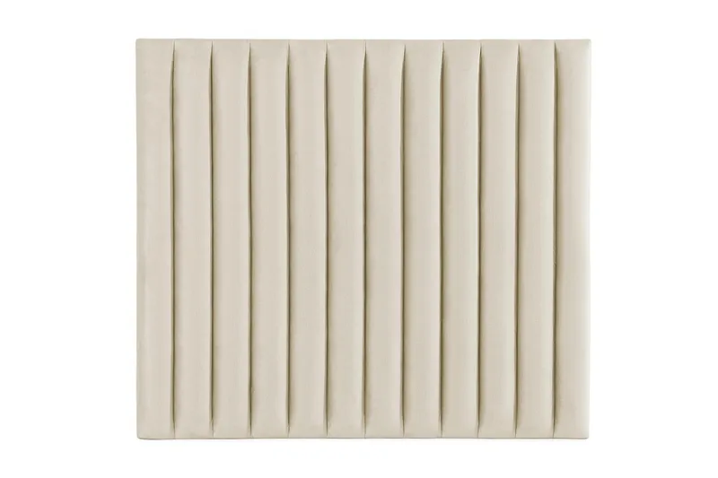 Rakel Sänggavel 120cm - Beige/Sammet - Möbler - Säng - Sängtillbehör & sänggavel - Sänggavlar & huvudgavlar