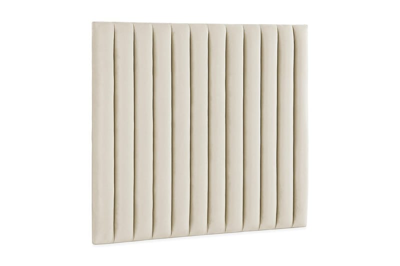 Rakel Sänggavel 140cm - Beige/Sammet - Möbler - Säng - Sängtillbehör & sänggavel - Sänggavlar & huvudgavlar