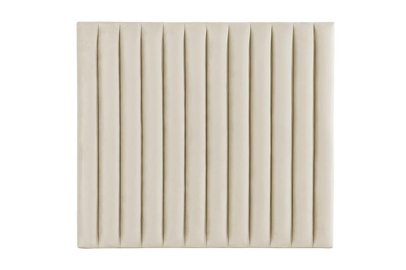 Rakel Sänggavel 140cm - Beige/Sammet - Möbler - Säng - Sängtillbehör & sänggavel - Sänggavlar & huvudgavlar