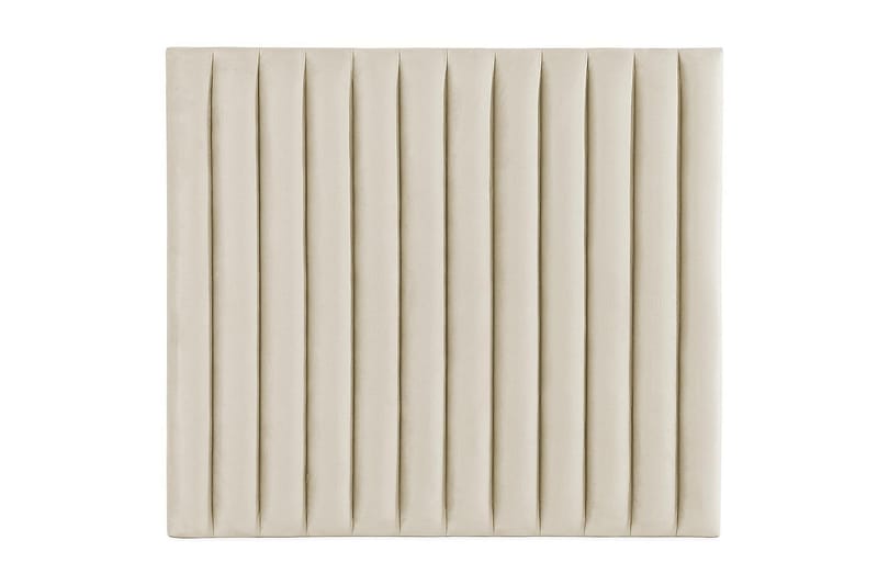 Rakel Sänggavel 140cm, Beige/Sammet