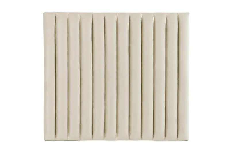 Rakel Sänggavel 140cm, Beige/Sammet