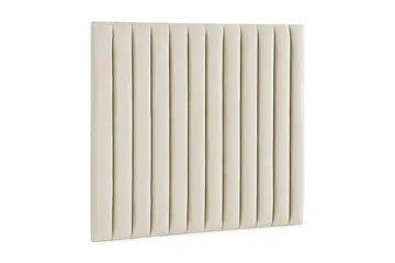 Rakel Sänggavel 140cm - Beige/Sammet - Möbler - Säng - Sängtillbehör & sänggavel - Sänggavlar & huvudgavlar