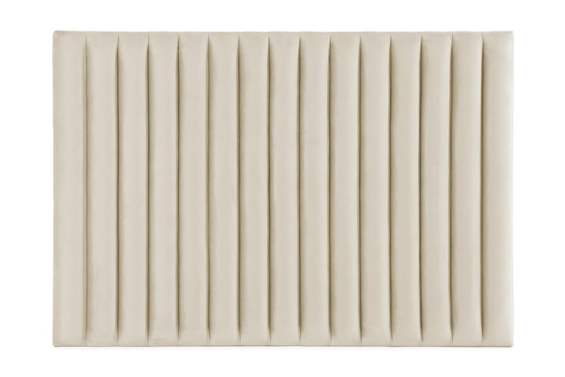 Rakel Sänggavel 160cm - Beige/Sammet - Möbler - Säng - Sängtillbehör & sänggavel - Sänggavlar & huvudgavlar