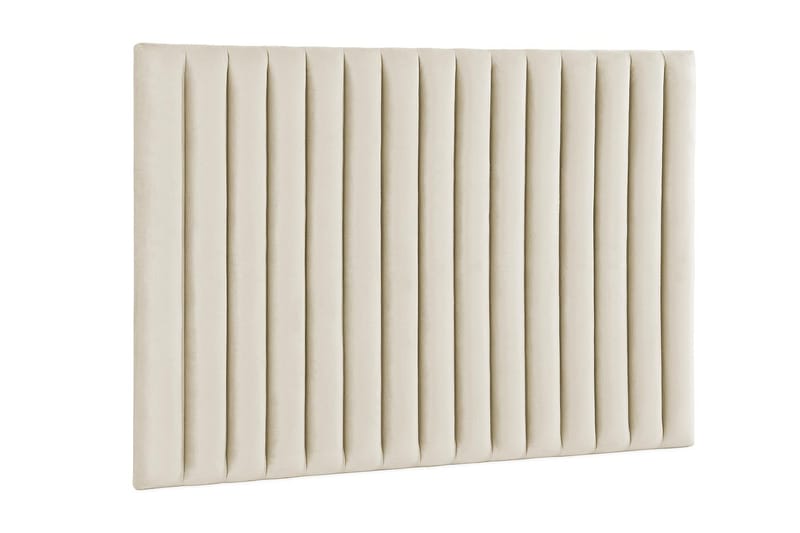 Rakel Sänggavel 160cm - Beige/Sammet - Möbler - Säng - Sängtillbehör & sänggavel - Sänggavlar & huvudgavlar