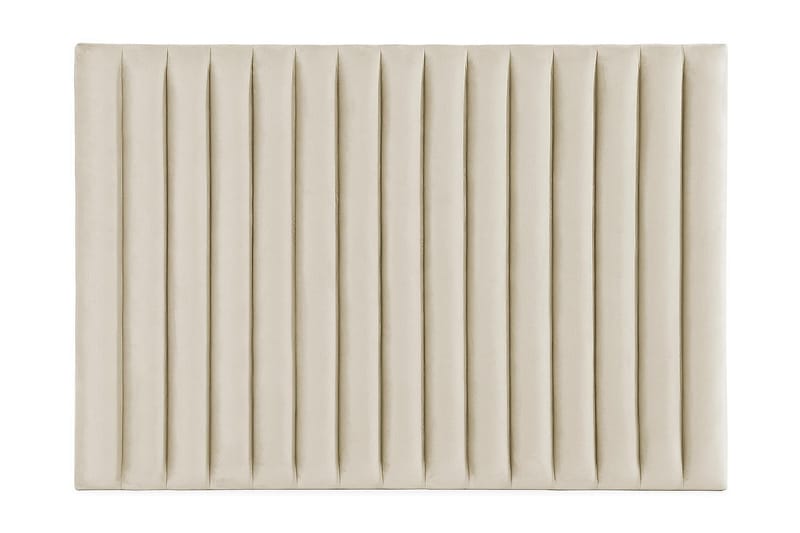 Rakel Sänggavel 180cm - Beige/Sammet - Möbler - Säng - Sängtillbehör & sänggavel - Sänggavlar & huvudgavlar