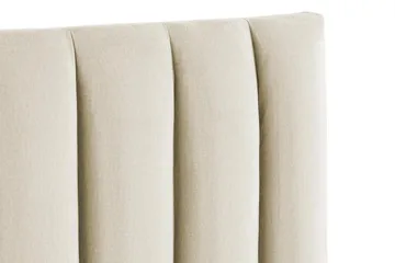 Rakel Sänggavel 180cm - Beige/Sammet - Möbler - Säng - Sängtillbehör & sänggavel - Sänggavlar & huvudgavlar