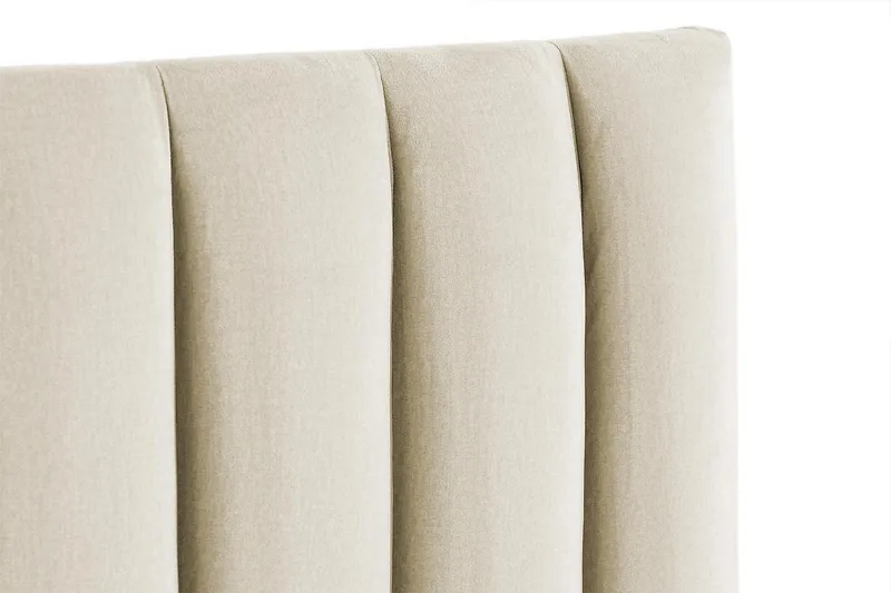 Rakel Sänggavel 180cm - Beige/Sammet - Möbler - Säng - Sängtillbehör & sänggavel - Sänggavlar & huvudgavlar