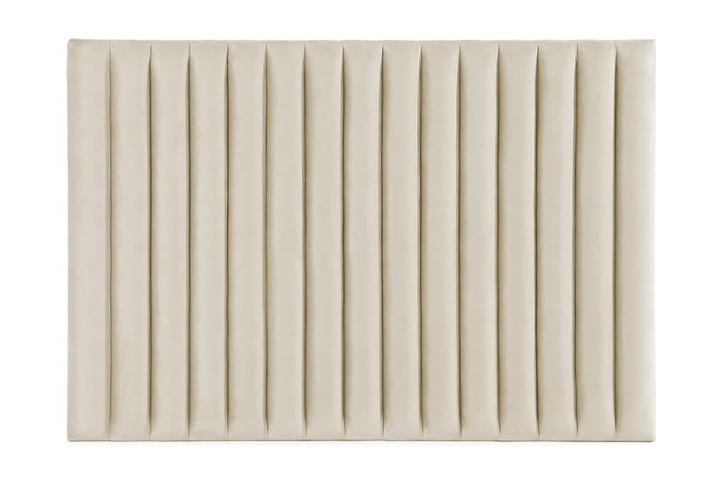 Rakel Sänggavel 180cm, Beige/Sammet
