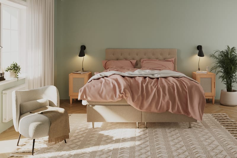 Royal Sänggavel 160 cm - Beige - Möbler - Säng - Sängtillbehör & sänggavel - Sänggavlar & huvudgavlar