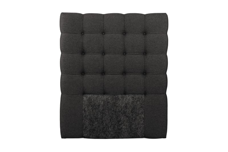 Royal Sänggavel med Rutor 105 cm - Mörkgrå - Möbler - Säng - Sängtillbehör & sänggavel - Sänggavlar & huvudgavlar