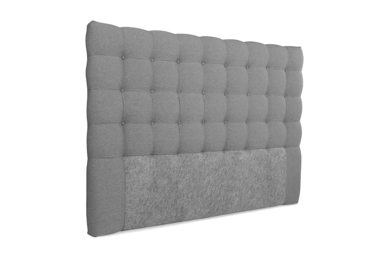 Royal Sänggavel med Rutor 180 cm - Ljusgrå - Möbler - Säng - Sängtillbehör & sänggavel - Sänggavlar & huvudgavlar