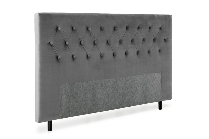 Royal Velvet Sänggavel 160 cm - Mörkgrå - Möbler - Säng - Sängtillbehör & sänggavel - Sänggavlar & huvudgavlar