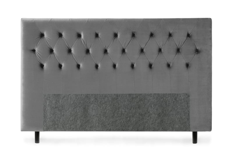 Royal Velvet Sänggavel 160 cm - Mörkgrå - Möbler - Säng - Sängtillbehör & sänggavel - Sänggavlar & huvudgavlar
