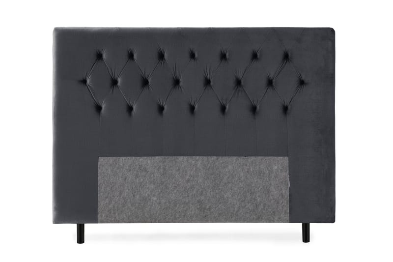 Royal Velvet Sänggavel 160 cm, Svart