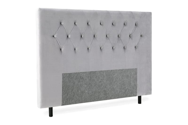 Royal Velvet Sänggavel 180 cm - Ljusgrå - Möbler - Säng - Sängtillbehör & sänggavel - Sänggavlar & huvudgavlar