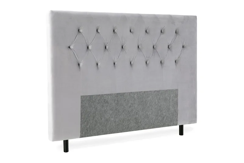 Royal Velvet Sänggavel 180 cm - Ljusgrå - Möbler - Säng - Sängtillbehör & sänggavel - Sänggavlar & huvudgavlar