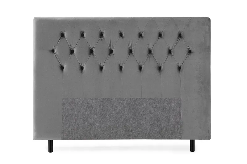 Royal Velvet Sänggavel 180 cm - Mörkgrå - Möbler - Säng - Sängtillbehör & sänggavel - Sänggavlar & huvudgavlar